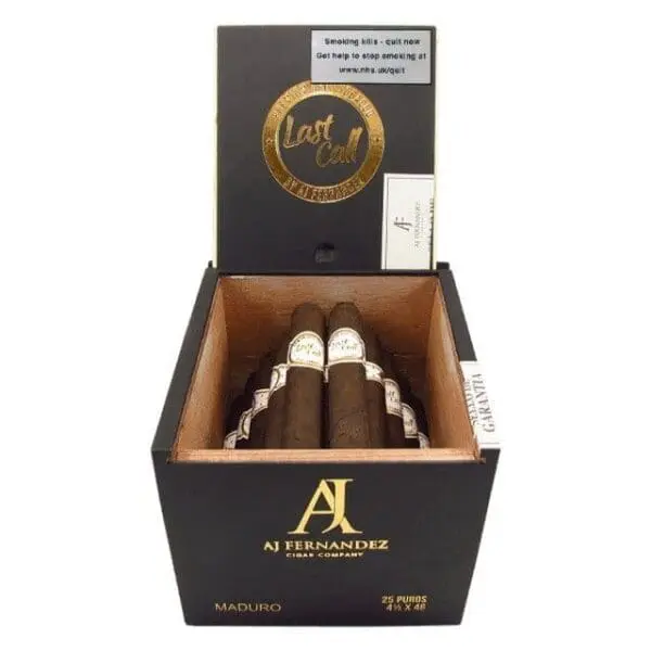A.J. Fernandez Last Call Maduro Geniales Box of 25