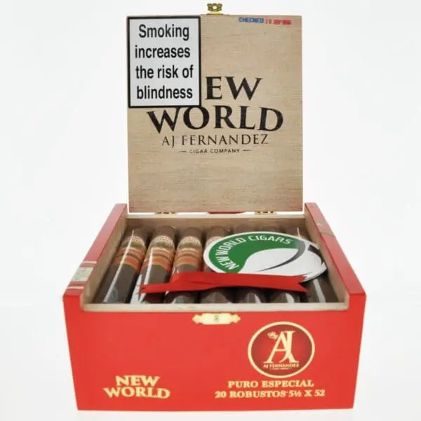 A.J. Fernandez New World Puro Especial Robusto box of 20