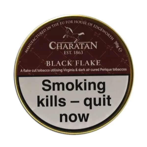 Charatan Black Flake 50g Tin