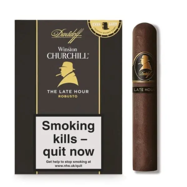 Davidoff Winston Churchill Late Hour Robusto Pack of 4