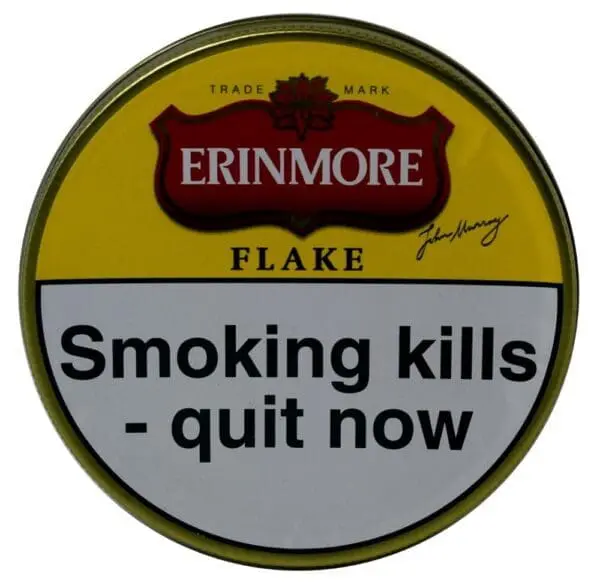 Erinmore Flake Pipe Tobacco 50g Tin