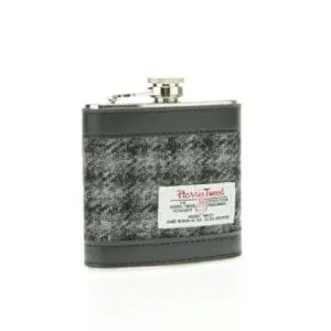 Glen Appin Harris Tweed 6 Oz. Hip-Flask