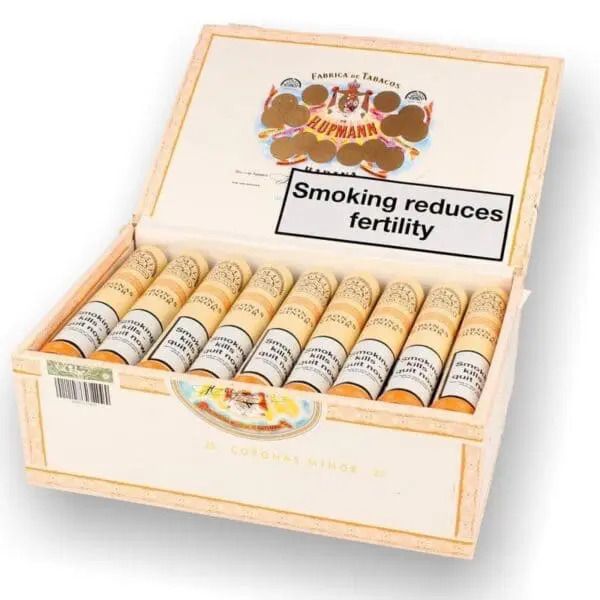 H. Upmann Coronas Minor Tubed Box of 25