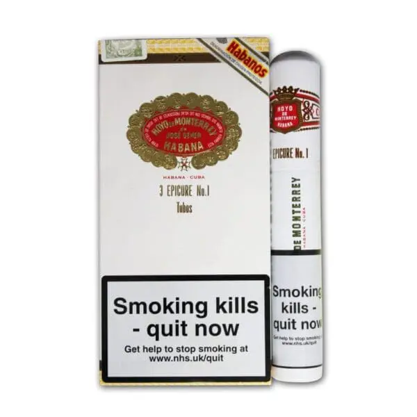Hoyo de Monterrey Epicure No. 1 tubed - pack of 3