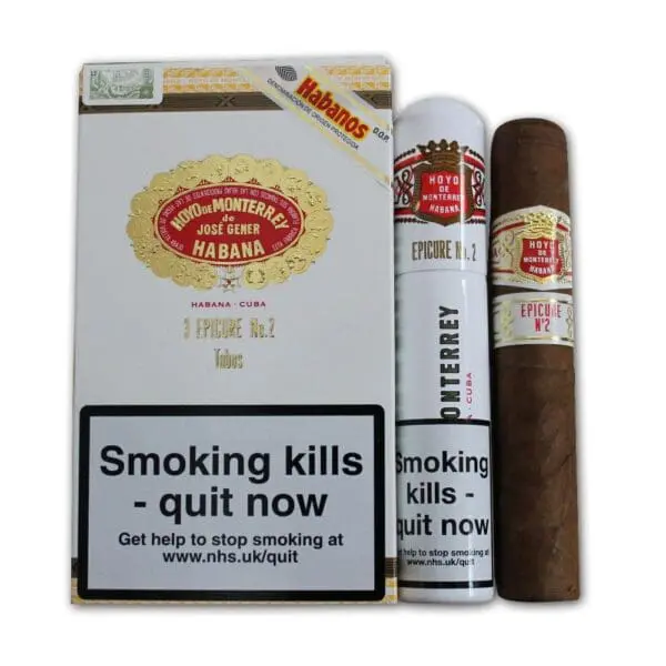 Hoyo de Monterrey Epicure No. 2 Tubed - pack of 3