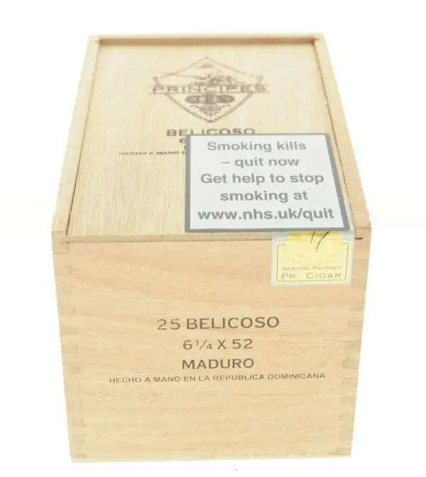 La Aurora Principes Long Filler Maduro Belicoso - Box of 25