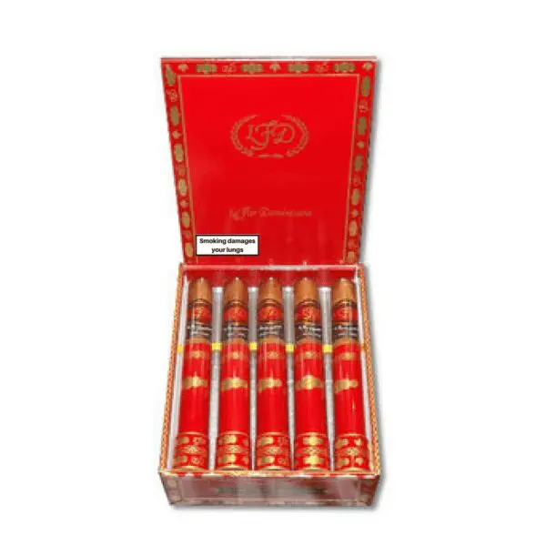 La Flor Dominicana Double Ligero Crystal Robusto tubed - Box of 10
