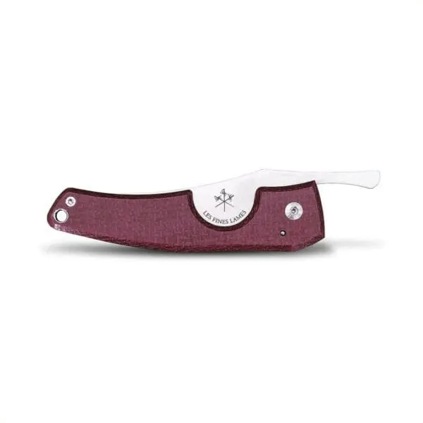 Les Fines Lames - Le Petit The Cigar Pocket Knife Classic Vogue Plum Micarta  (100446)