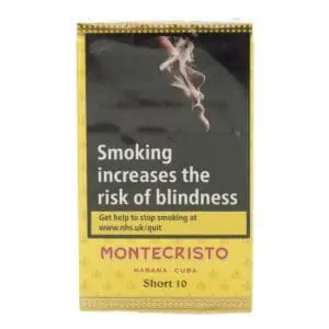 Montecristo Shorts Cigarillos Pack of 10