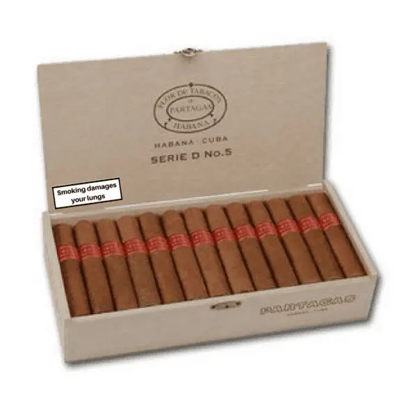 Partagas Serie D No. 5 Cigar - Box of 25