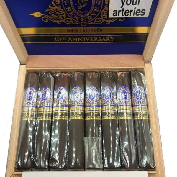 Perdomo 10th Anniversary Maduro Super Toro Box of 25 - Image 2
