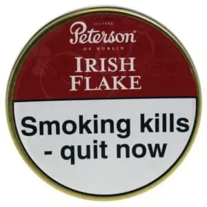 Peterson Irish Flake Pipe Tobacco 50g tin