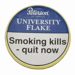 Peterson University Flake Pipe Tobacco 50g tin