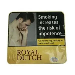 Ritmeester Royal Dutch Miniature yellow Tin of 10