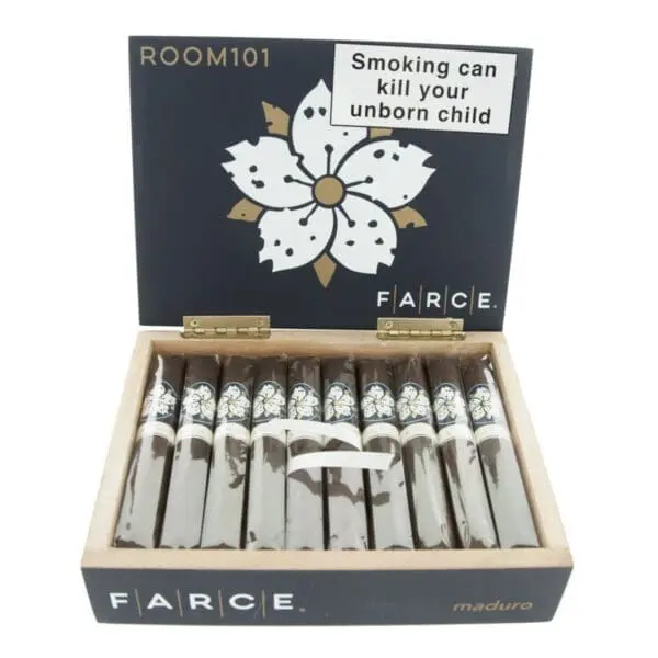 Room 101 Farce Maduro Corona Papi Chulo Box of 20