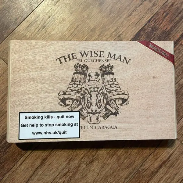 The Wise Man Maduro Robusto - Box of 25