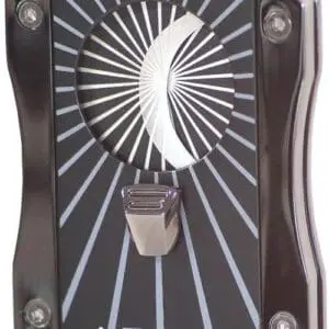 Lotus Deception Black Starburst Cigar Cutter