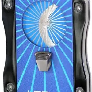 Lotus Deception Blue Starburst Cigar Cutter