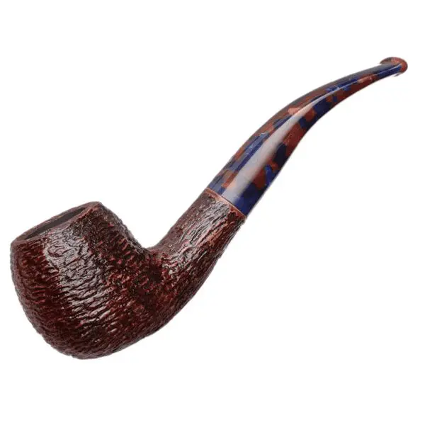Shape: Bent Finish: Smooth Mouthpiece: Acrylic (Fishtail) Filter: 6mm  Pipe Length: 135 mm Pipe Height: 42 mm Pipe Width: 38 mm Pipe Weight: 42 grams