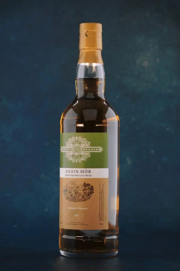 Ailein Mor Single Malt Whisky Bottle Shot