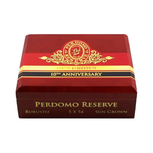 Perdomo 10th Anniversary Nicaraguan Sun Grown Robusto box of 25