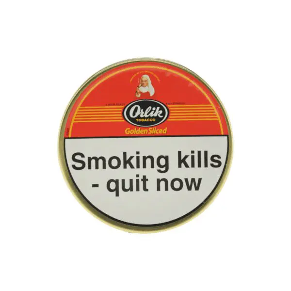 Orlik Golden Slice Pipe Tobacco 50g tin