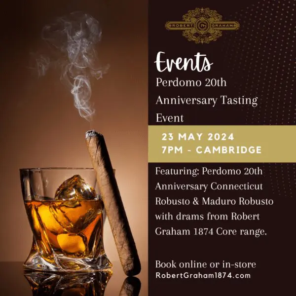 Cambridge Perdomo 20th Ann event on 23rd May 24