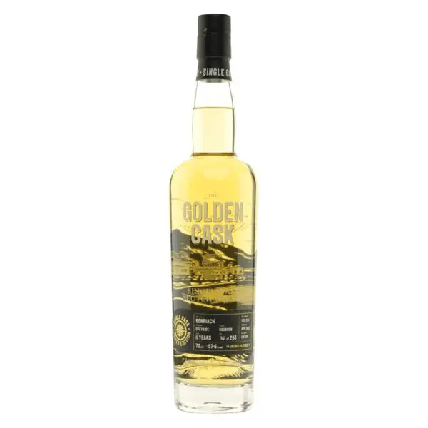 Golden Cask BenRiach 11 Year Old Single Cask bottle