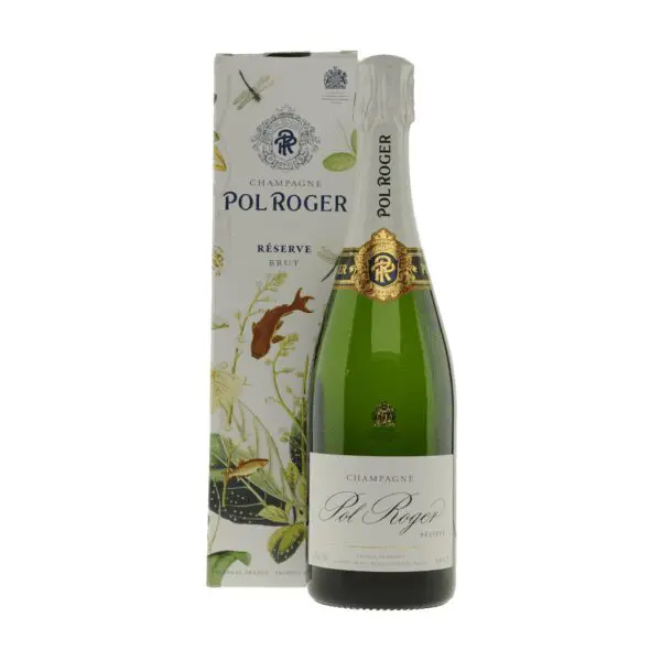 Pol Roger Brut Reserve "Pentland" Champagne in Gift Box