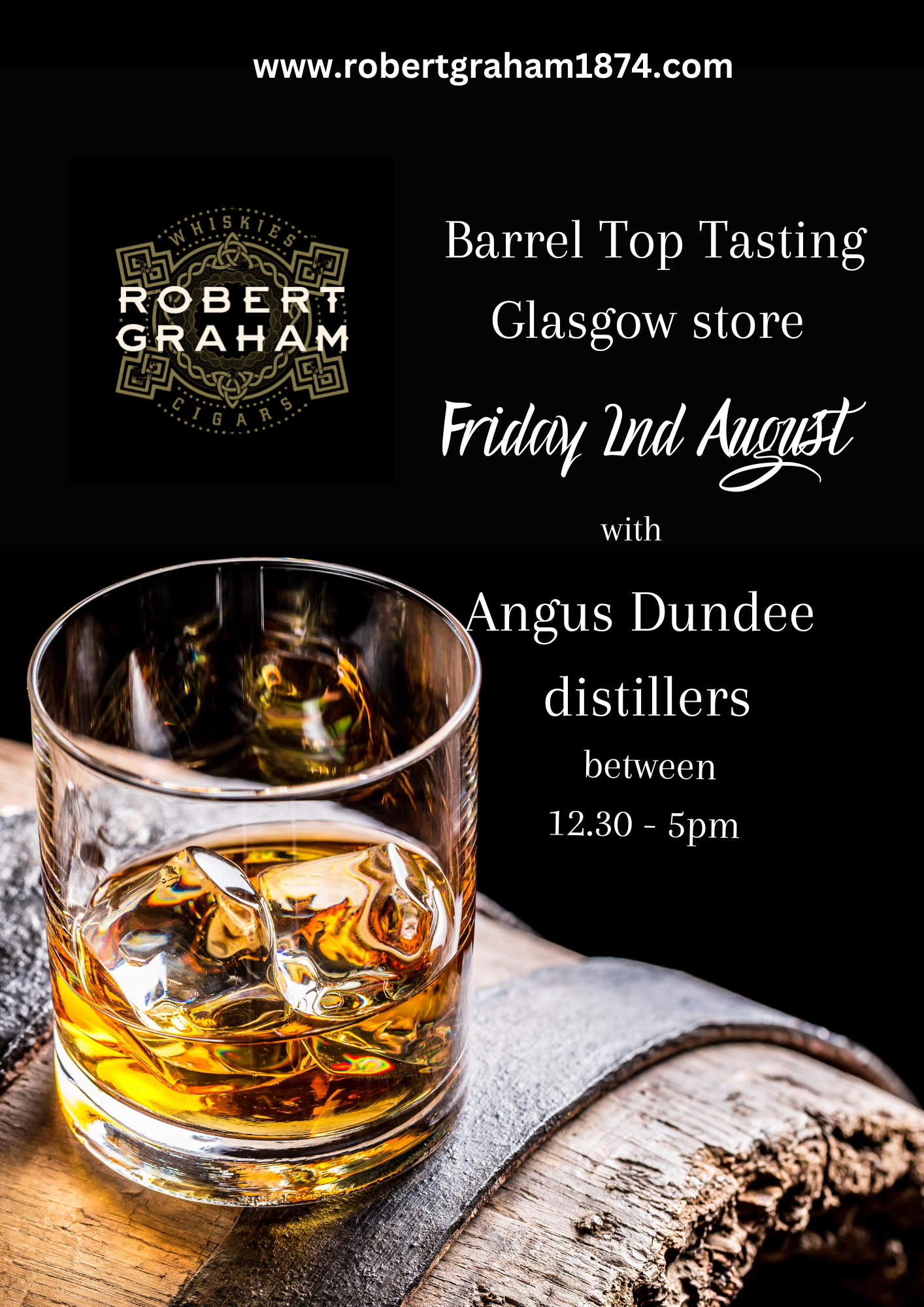 Barrel Top Tasting Angus Dundee Distillers