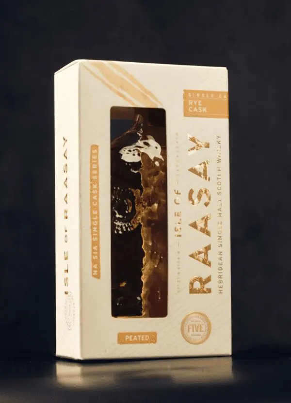 Raasay Peated Rye Whiskey