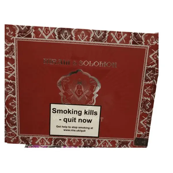 Hiram & Solomon Veiled Prophet Monarch box