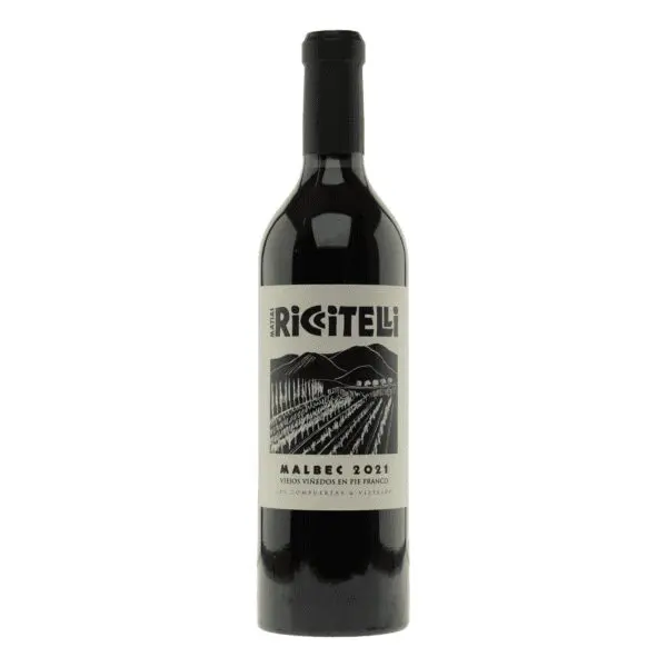Riccitelli Malbec 2021 Bottle Shot