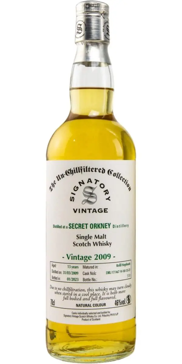 Signatory Secret Orkney 2009