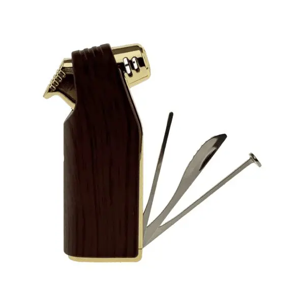 Honest Fry Pipe Lighter - Dark Wood - Image 3