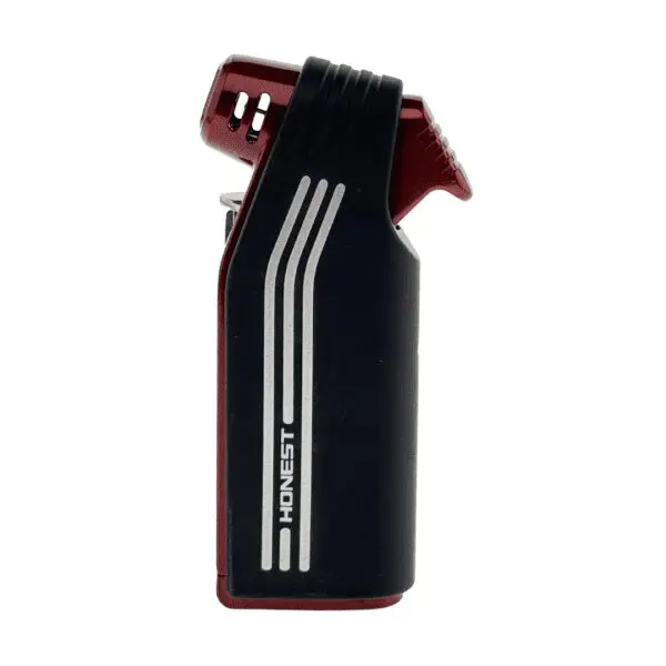 Honest Fry Pipe Lighter in red & black