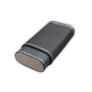 Artamis Black Leather Cigar Case CAS55