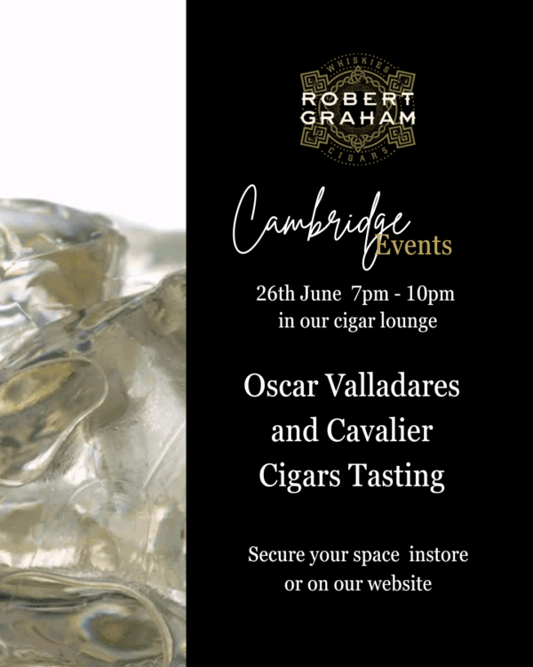 Oscar Valladares and Cavalier Cigars Tasting