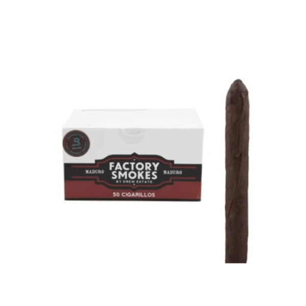 Drew Estate Factory Smokes Maduro Cigarillo box of 50 - Image 2