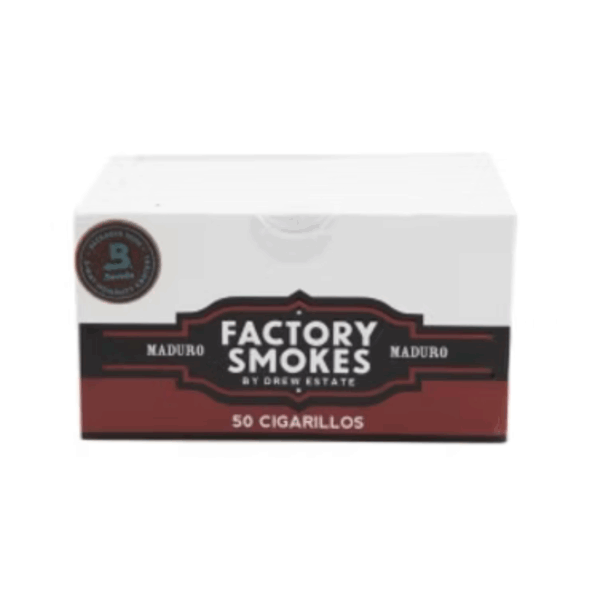Drew Estate Factory Smokes Maduro Cigarillo box of 50