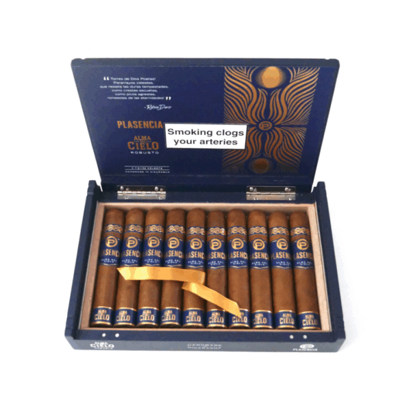 Plasencia Alma del Cielo Celeste Robusto Box