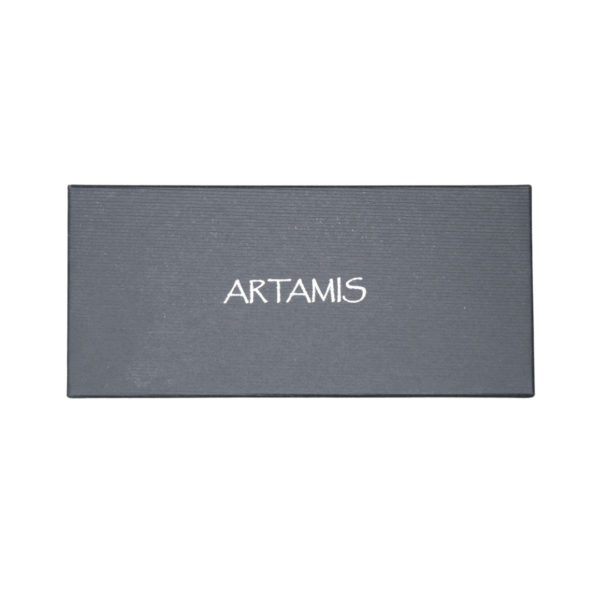 Artamis Robusto Brown Cigar Case - fits 2 Cigars