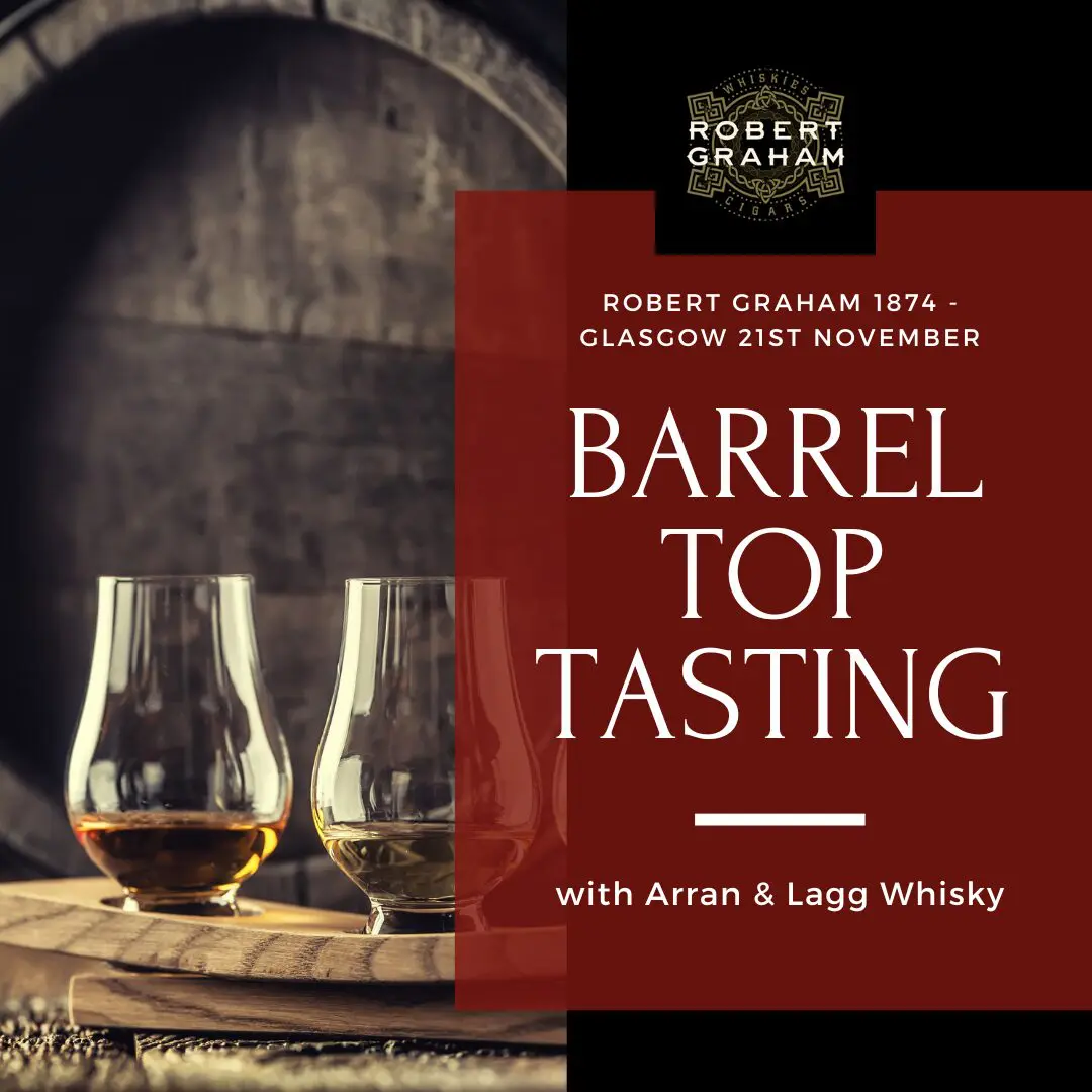 Barrel Top Tasting with Arran & Lagg Whisky