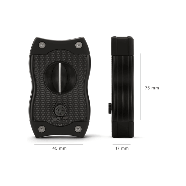 Colibri S-Cut Cigar Cutter in Black