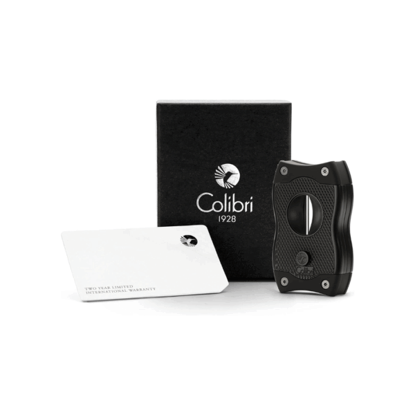 Colibri S-Cut Cigar Cutter in Black