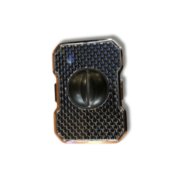 Honest Metal V cutter in Blue Carbon