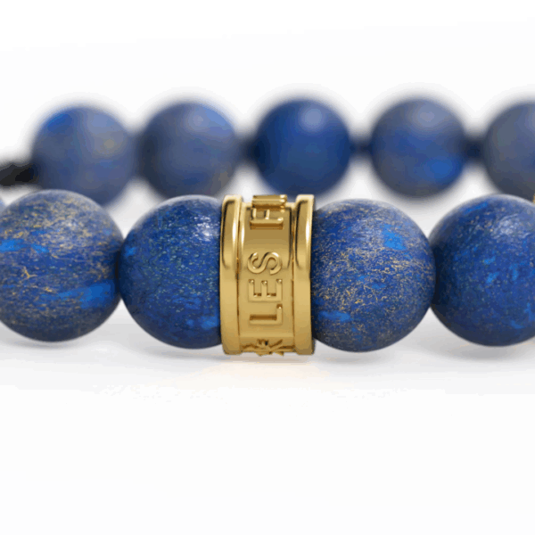 Les Fines Lames Noche Gold Ring Adjustable Punch Bracelet