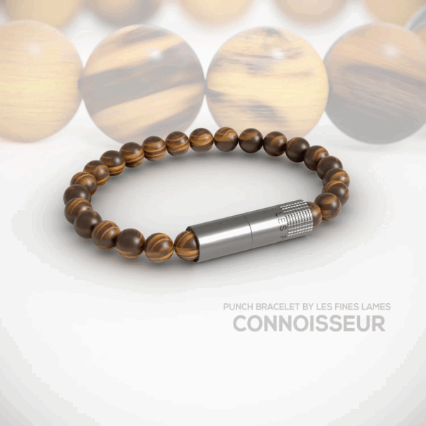Les Fines Lames Connoisseur Adjustable Punch Bracelet