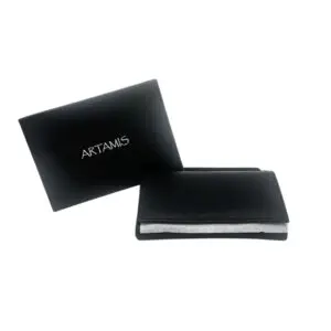 Artamis Black Leather Tobacco Pouch PO25CBL 1