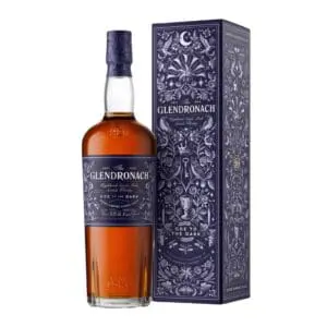 Glendronach Ode to the Dark Bottle and pack